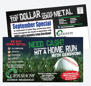 Gershow Recycling — 6×11 Postcard