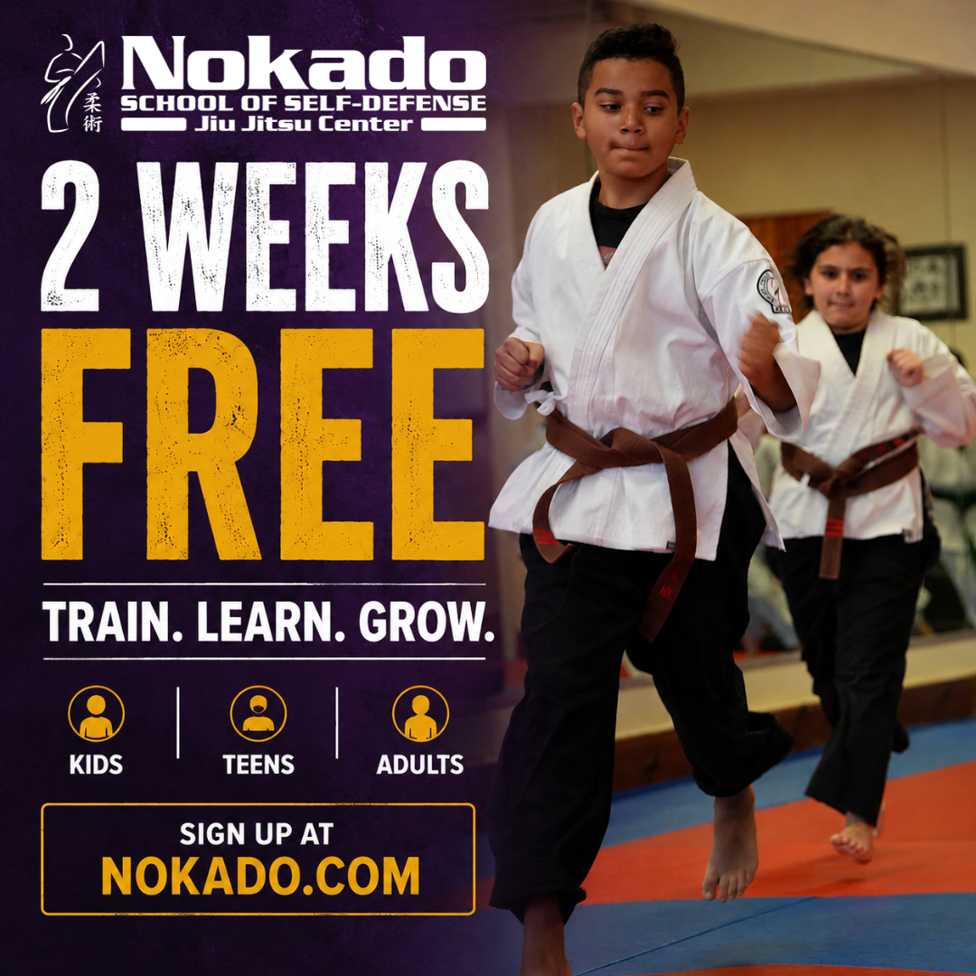 Nokado School of Self-Defense — 2 Weeks Free Campaign Post