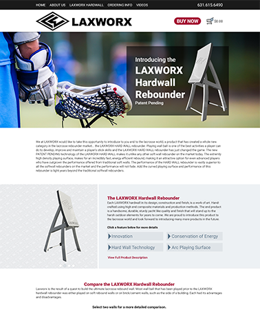 Laxworx — Retail E-Commerce Site